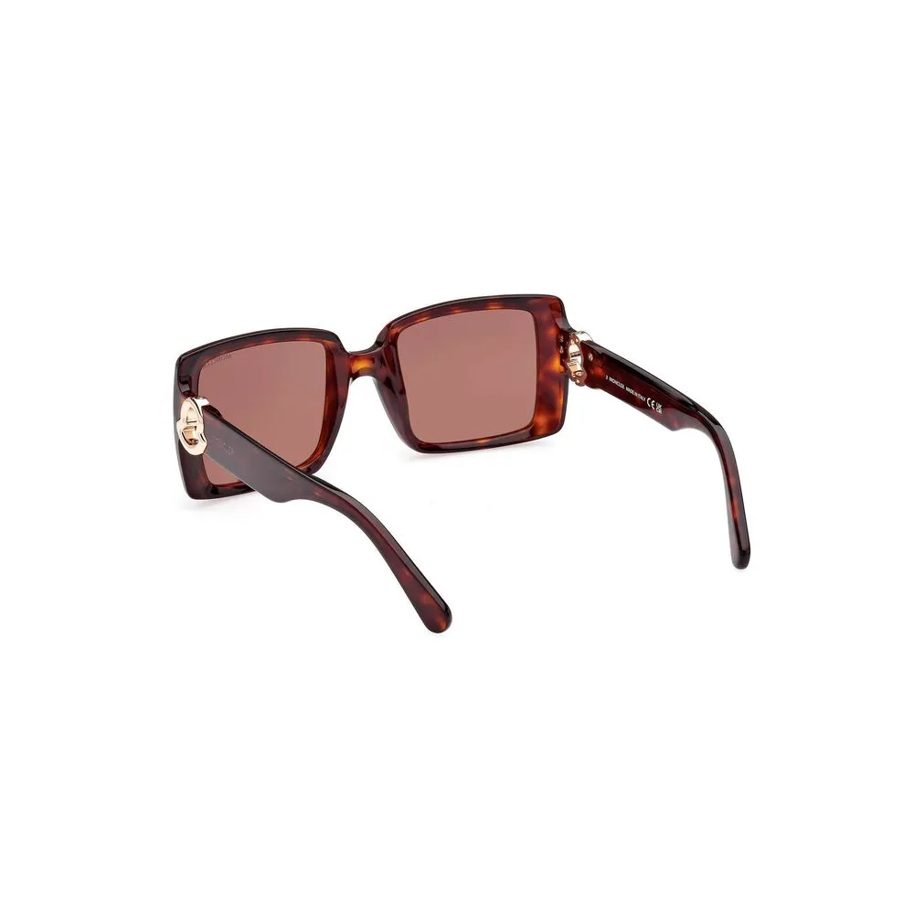 Chic Rectangular Brown Lens Sunglasses sold by Louxly product image thumbnail 3