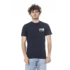 Blue Cotton Men T-Shirt sold by Louxly