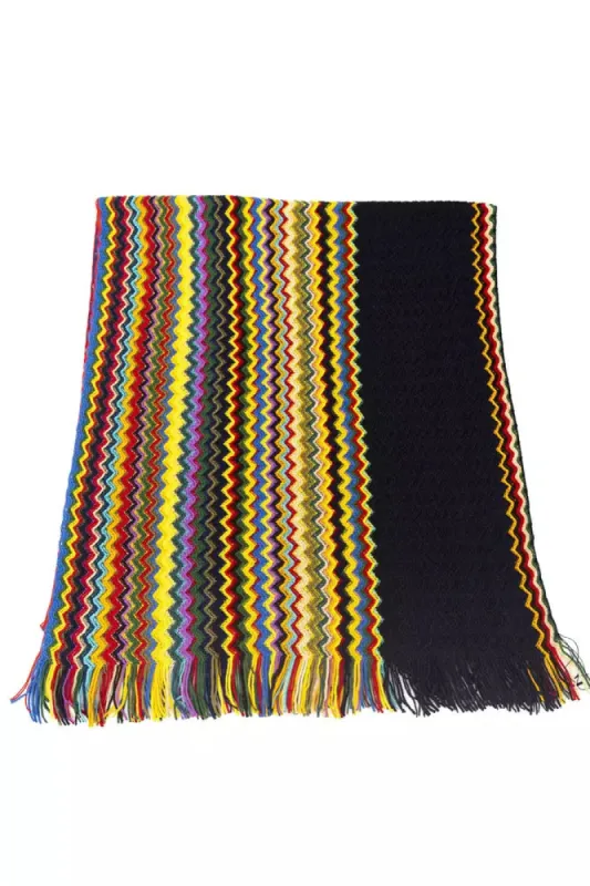 Multicolor Wool Men Scarf sold by Louxly