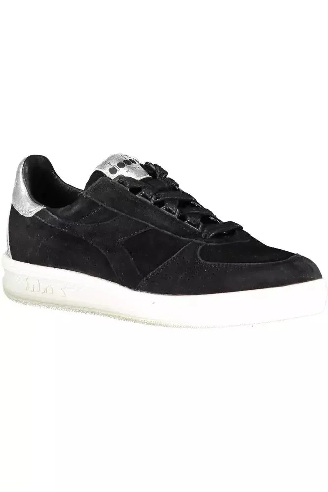 Black Leather Women Sneaker sold by Louxly product image thumbnail 2