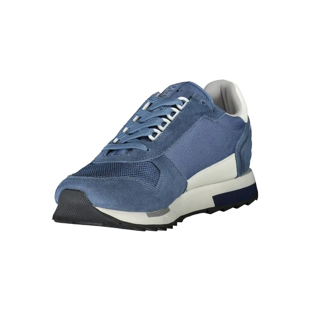 Blue Polyester Men Sneaker sold by Louxly product image thumbnail 3
