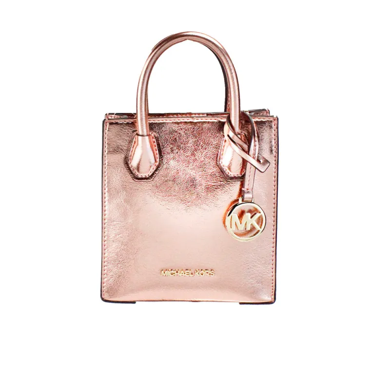 Mercer XS Primrose Metallic North South Shopper Crossbody Bag sold by Louxly