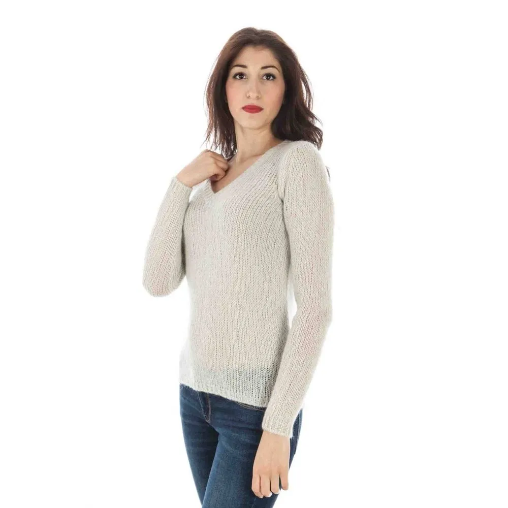 White Wool Sweater sold by Louxly product image thumbnail 3