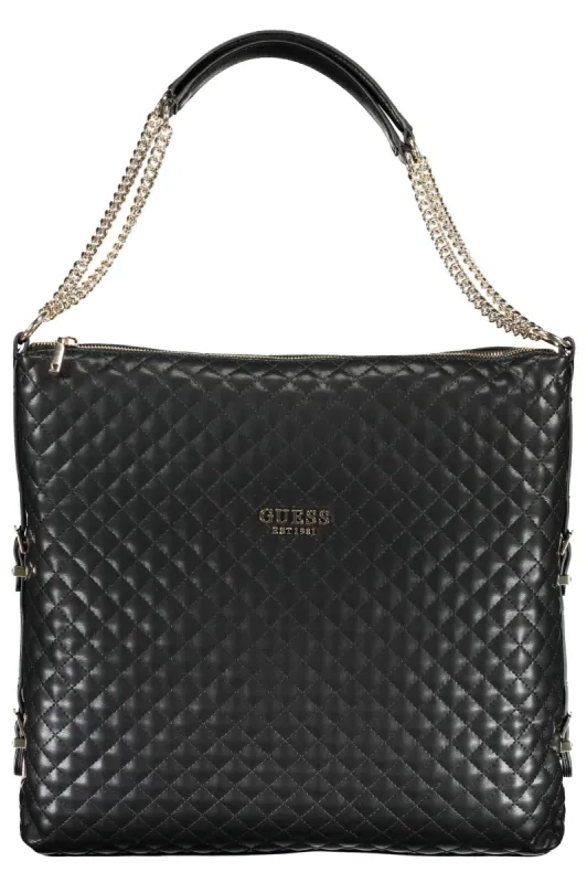 Black Polyethylene Women Handbag sold by Louxly