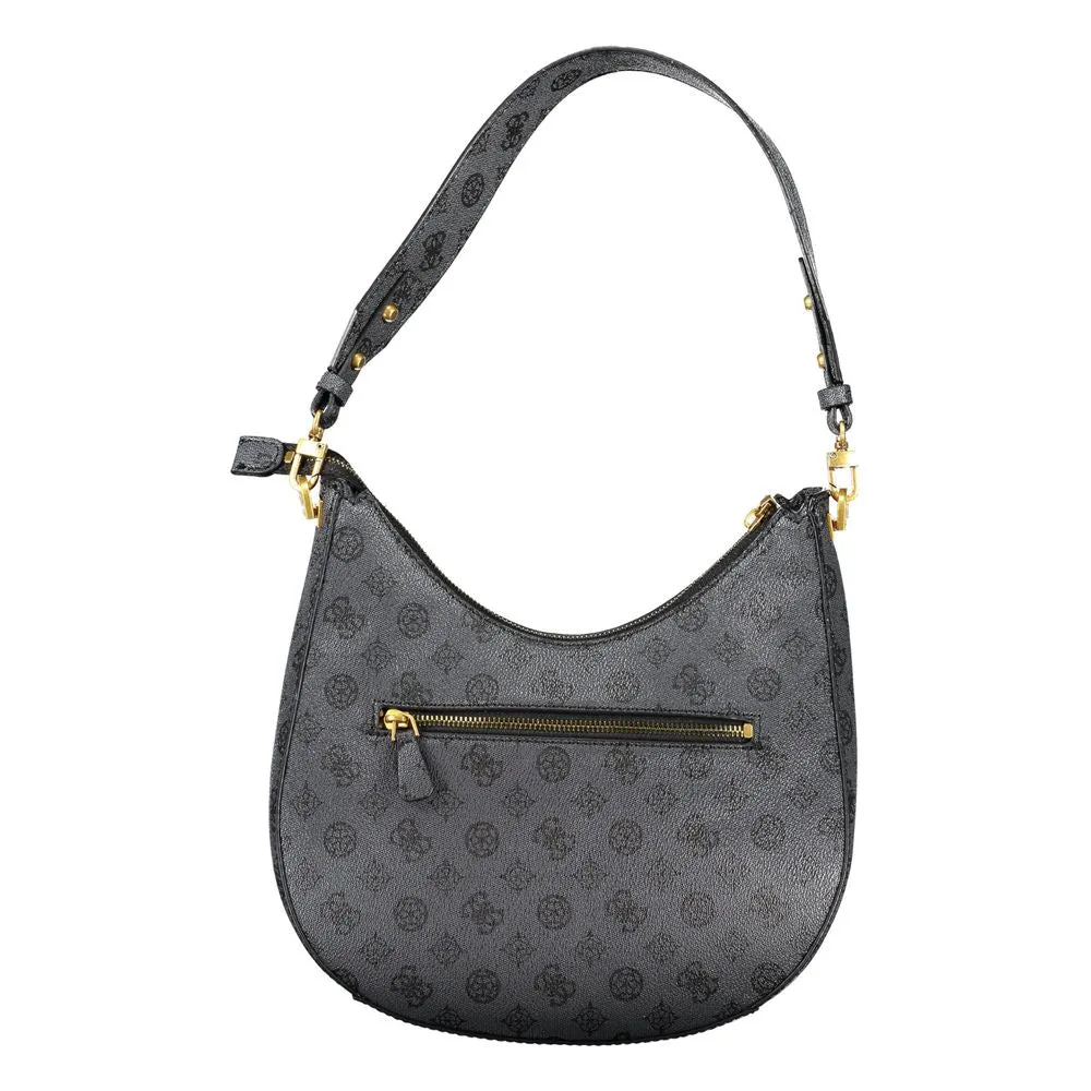 Black Polyethylene Handbag sold by Louxly product image thumbnail 3