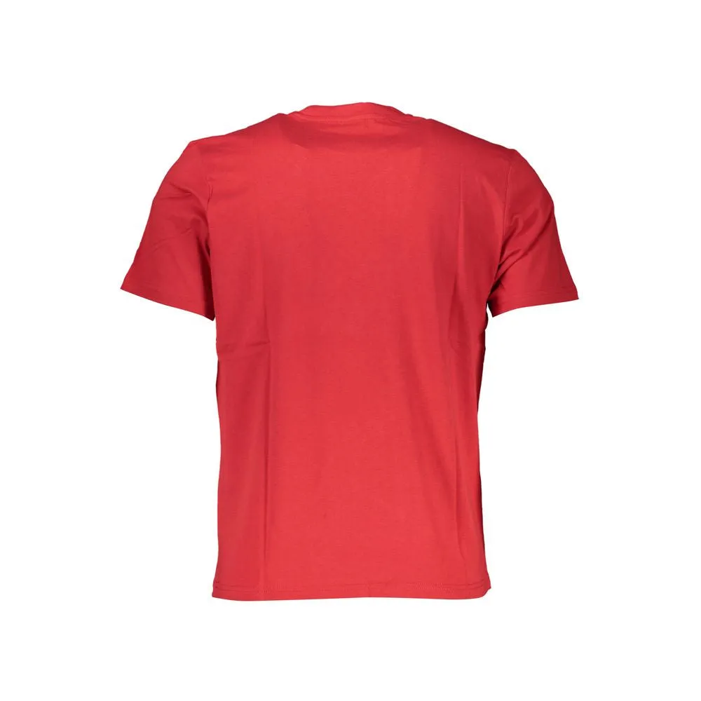 Red Cotton T-Shirt sold by Louxly product image thumbnail 2