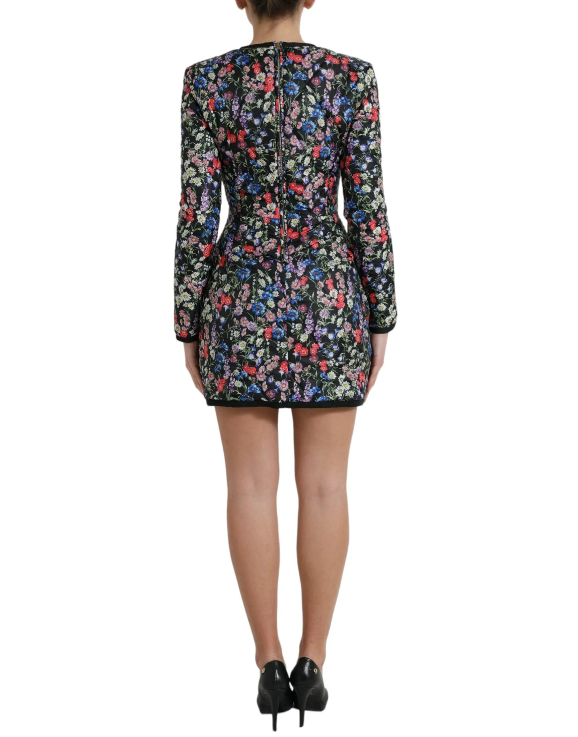 Floral Sheath Mini Dress Elegance sold by Louxly product image thumbnail 3