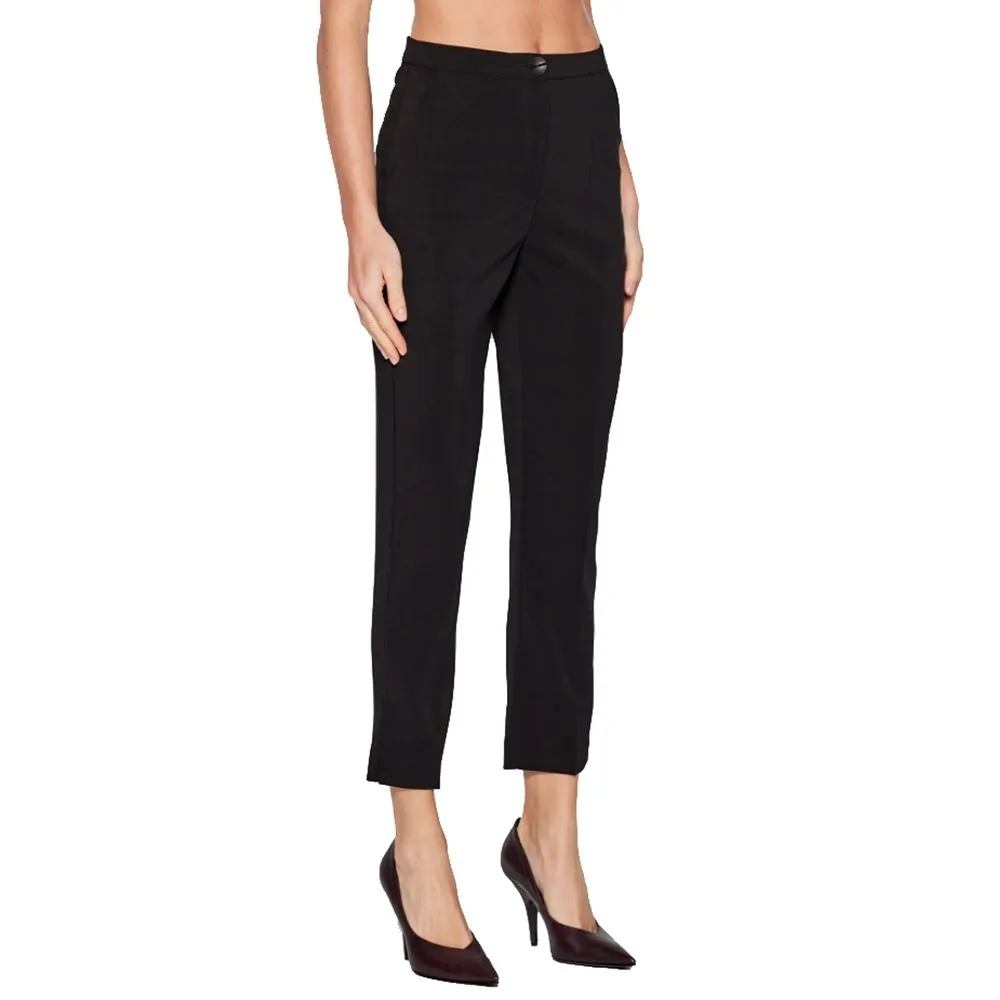 Chic High-Waist Cigarette Trousers sold by Louxly product image thumbnail 3
