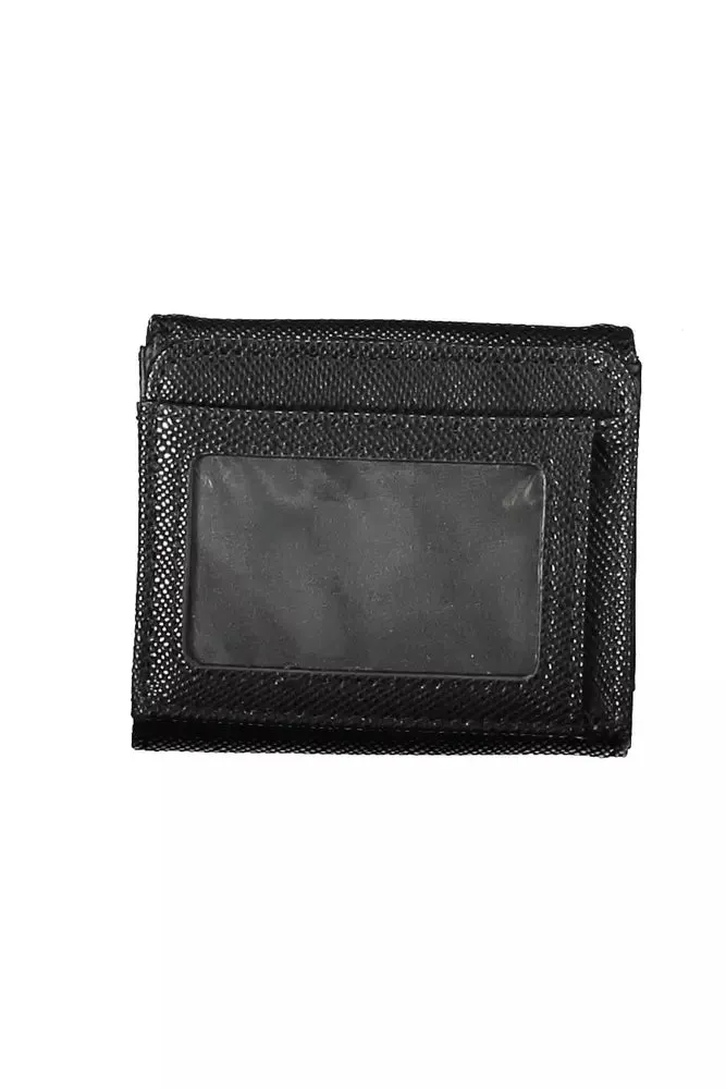Sleek Black Polyethylene Wallet with Logo sold by Louxly product image thumbnail 2