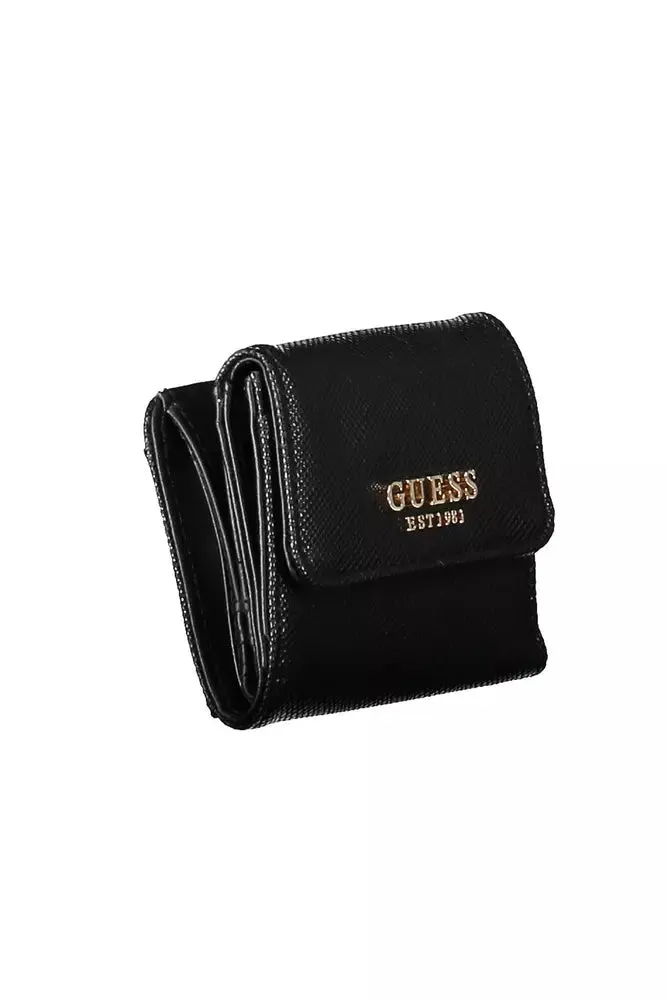 Sleek Black Polyethylene Wallet with Logo sold by Louxly product image thumbnail 3