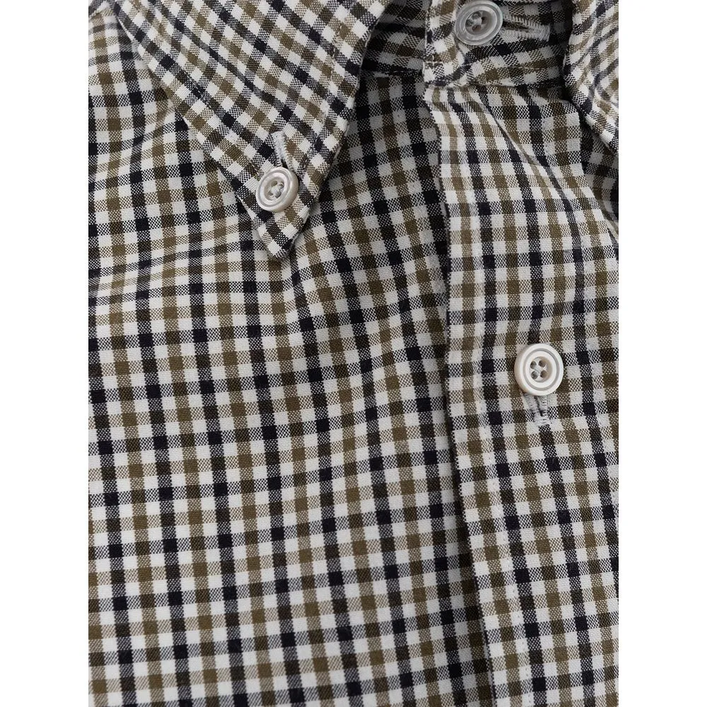 Elegant Gray Cotton Shirt for Men sold by Louxly product image thumbnail 3