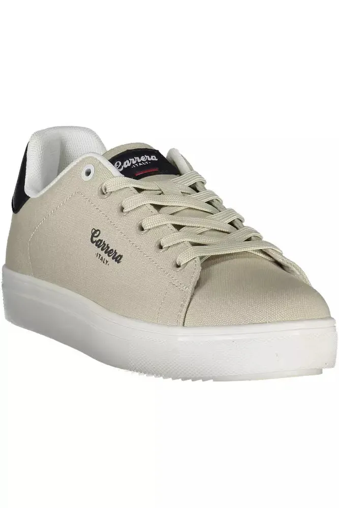 Beige Polyethylene Men Sneaker sold by Louxly product image thumbnail 2