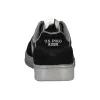 Black Polyethylene Men Sneaker sold by Louxly