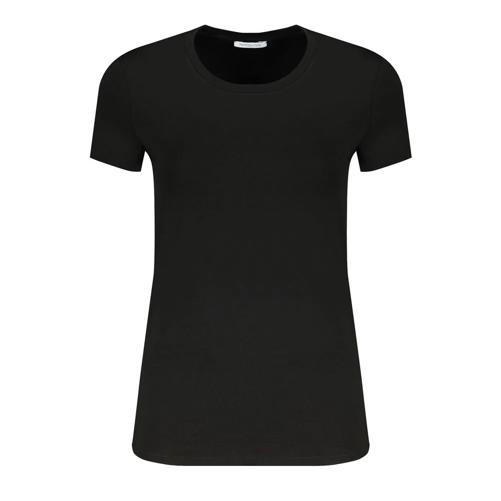Black Elastane Tops & T-Shirt sold by Louxly