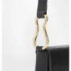 Black Polyester Women Crossbody Bag sold by Louxly