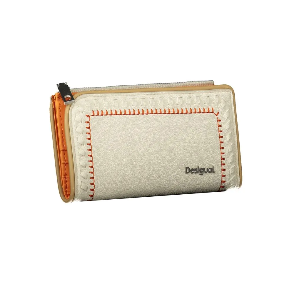 Chic Dual-Compartment White Wallet sold by Louxly product image thumbnail 3