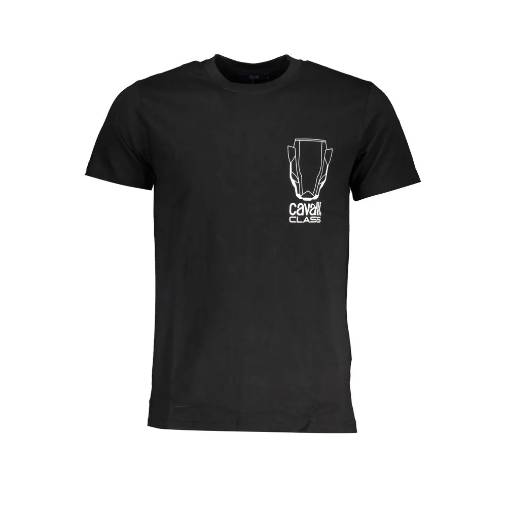 Black Cotton T-Shirt sold by Louxly