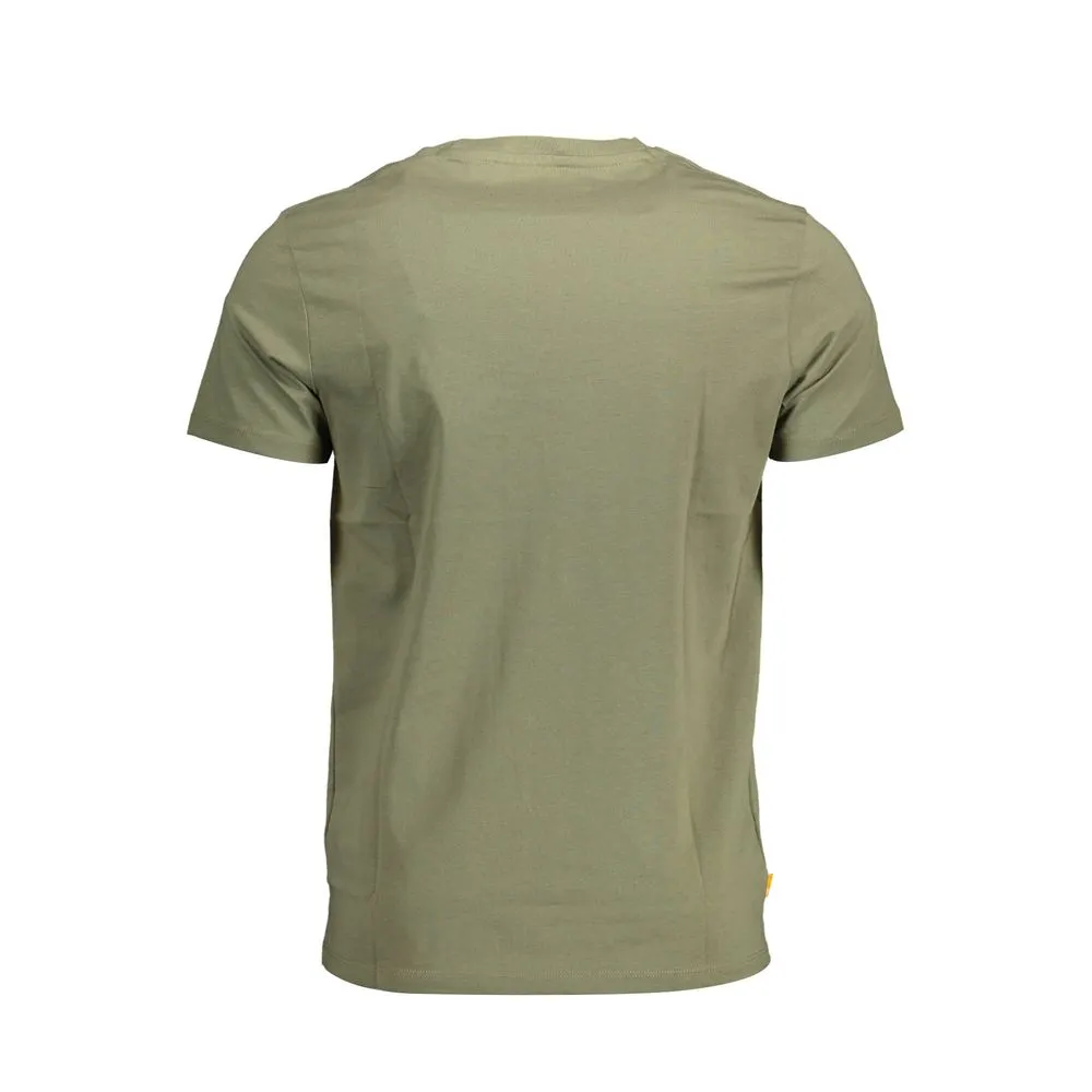 Green Cotton Men T-Shirt sold by Louxly product image thumbnail 2