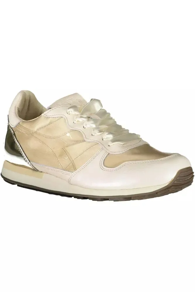 Beige Leather Women Sneaker sold by Louxly product image thumbnail 2