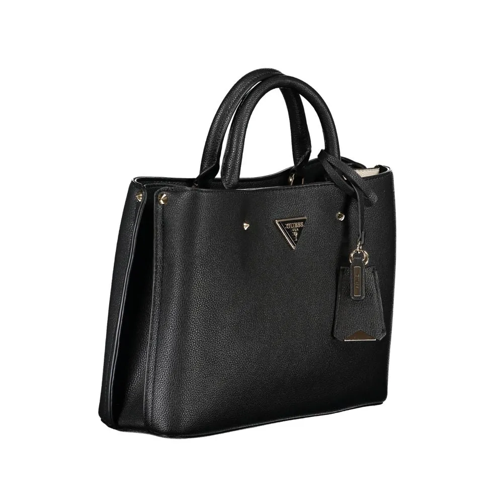 Black Polyethylene Handbag sold by Louxly product image thumbnail 3