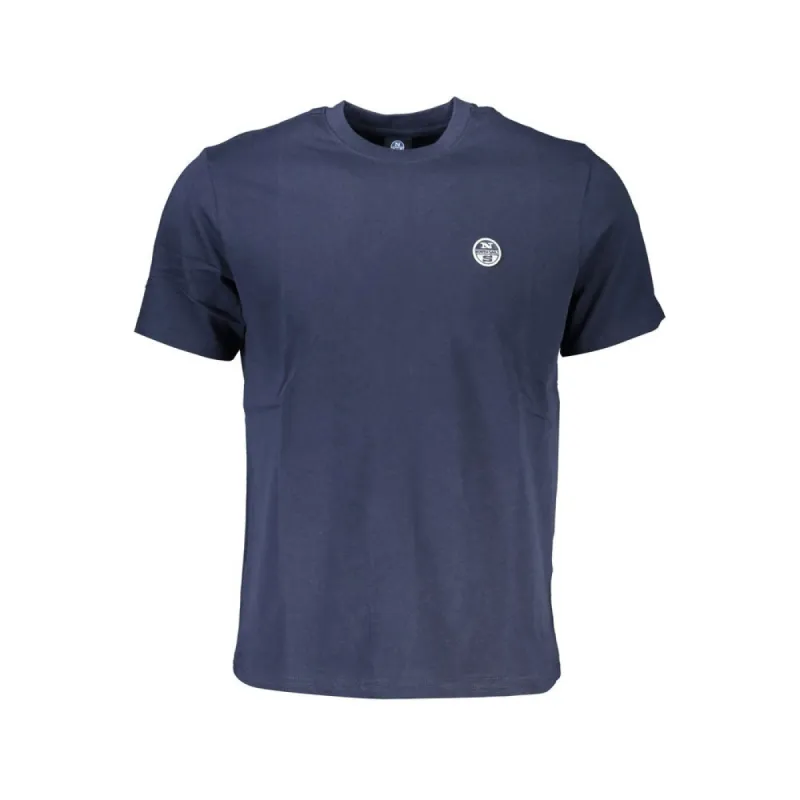 Blue Cotton T-Shirt sold by Louxly