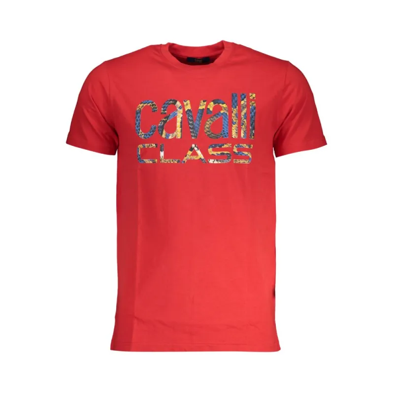 Red Cotton T-Shirt sold by Louxly