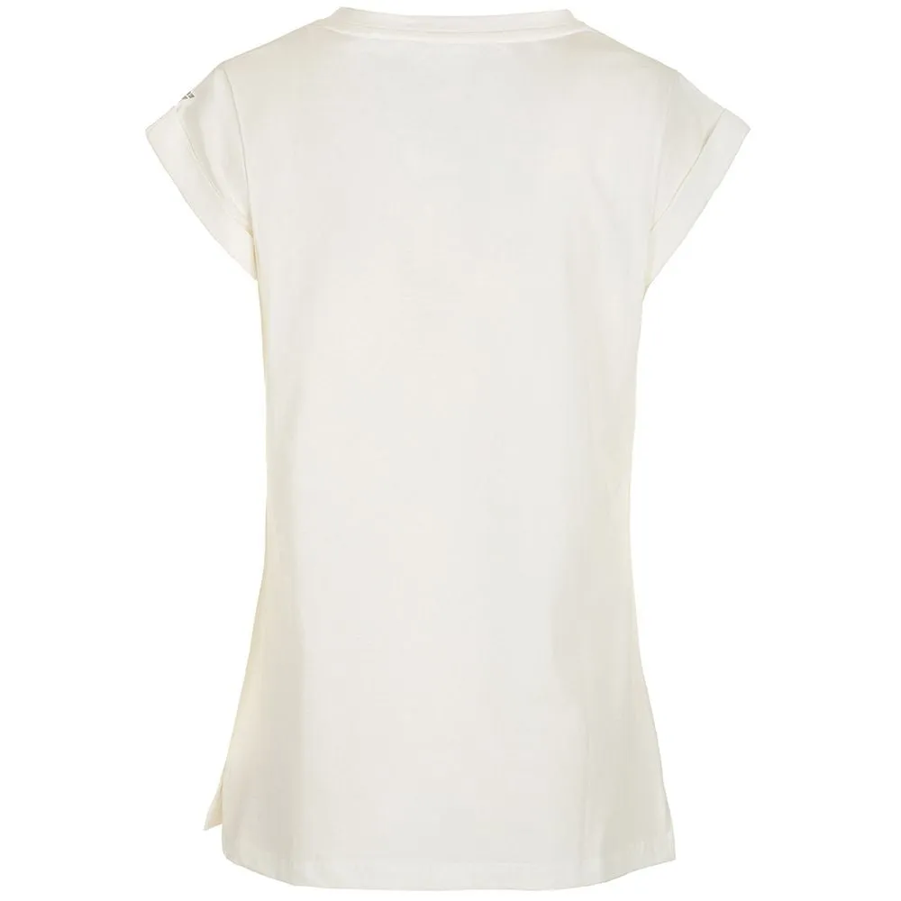 Elegant Rhinestone Studded White Tee sold by Louxly product image thumbnail 2