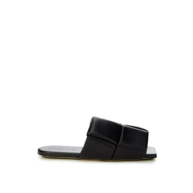 Elegant Black Leather Sandals sold by Louxly