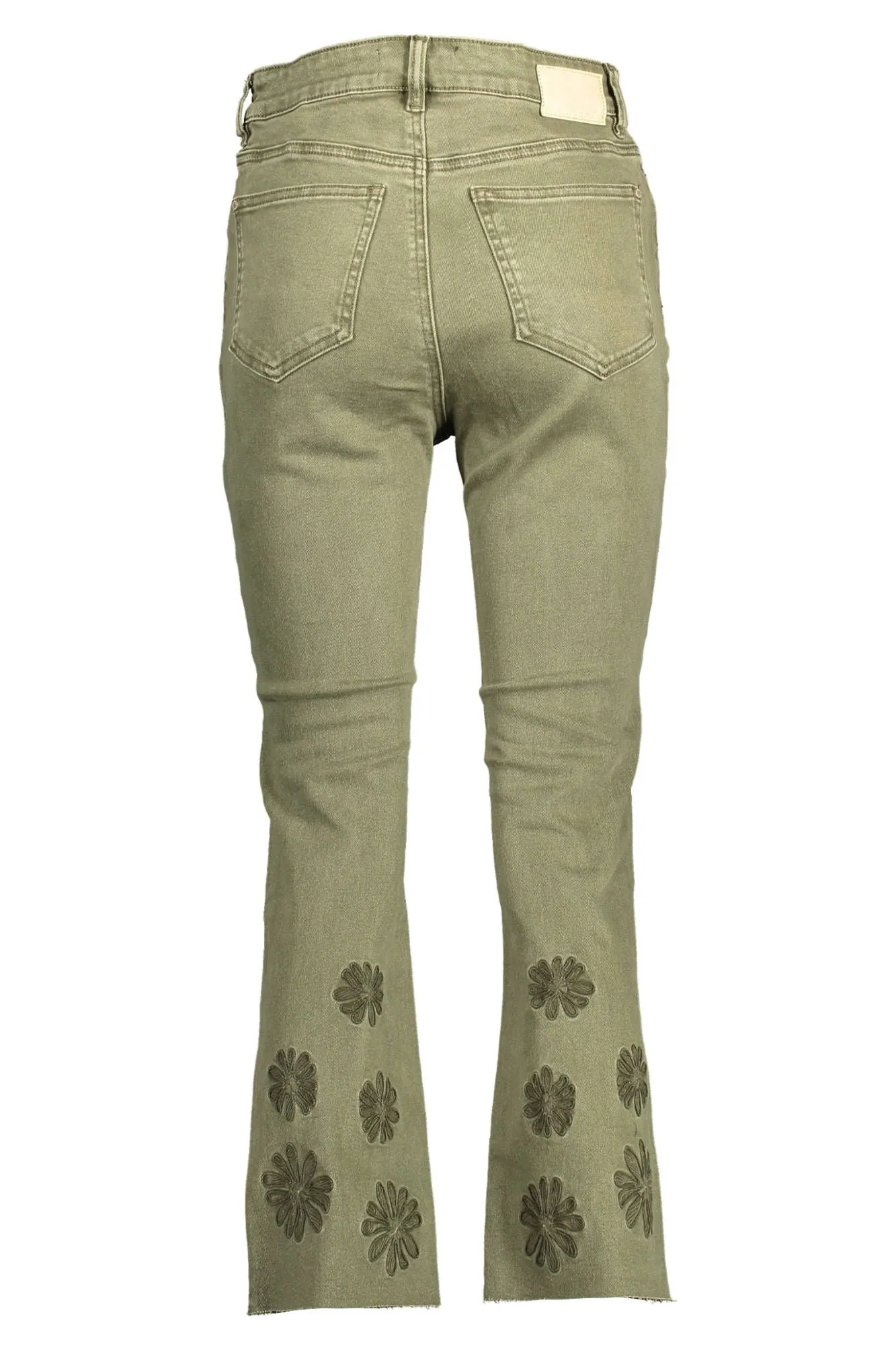 Green Cotton Women Jeans sold by Louxly product image thumbnail 2