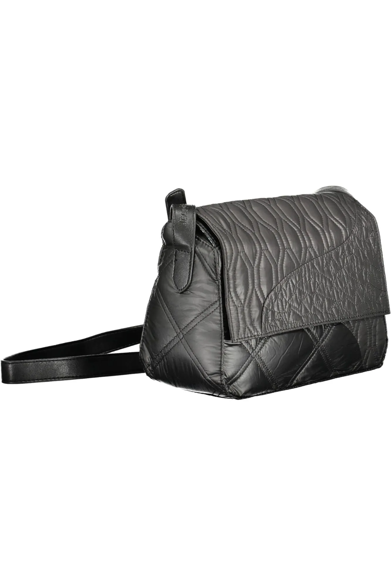 Black Polyethylene Women Handbag sold by Louxly product image thumbnail 3