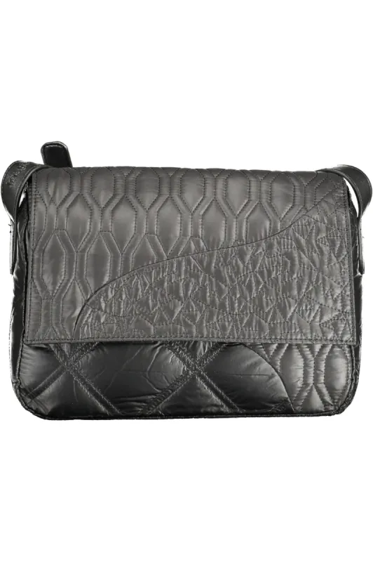 Black Polyethylene Women Handbag sold by Louxly