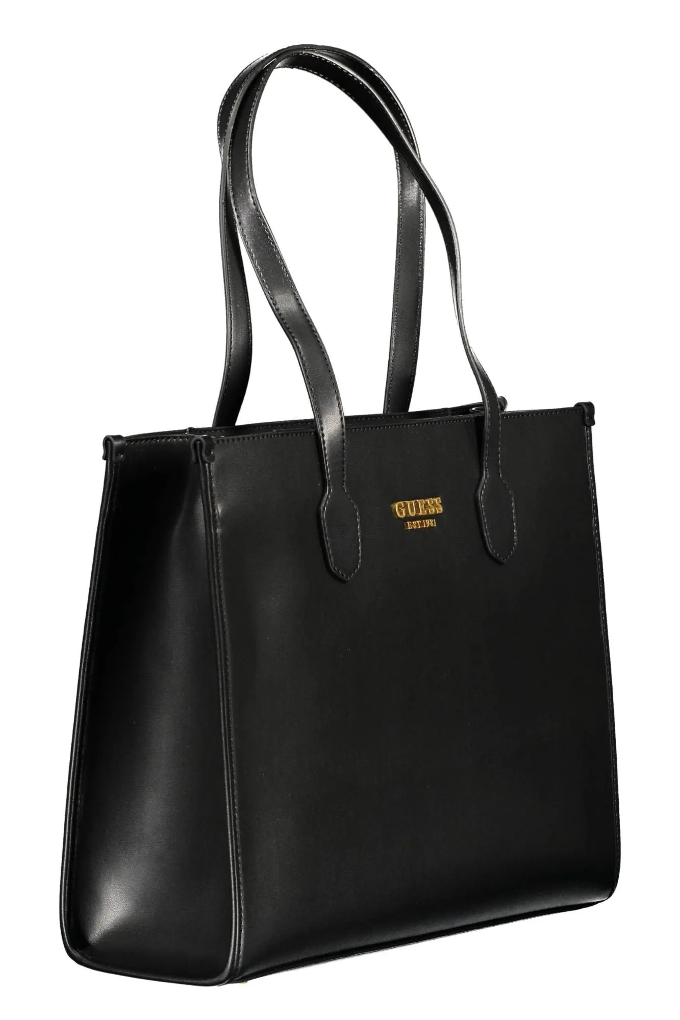 Black Polyethylene Women Handbag sold by Louxly product image thumbnail 3