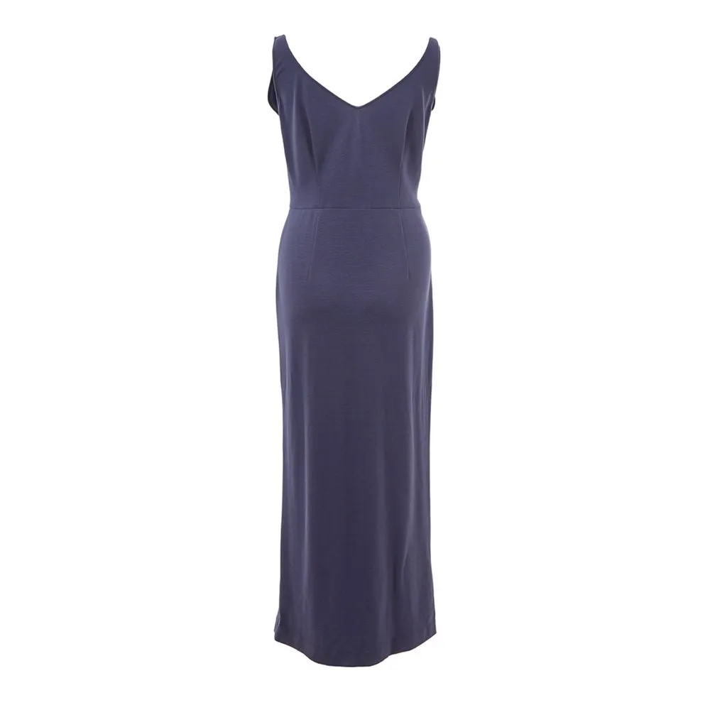 Elegant Lardini Viscose Blue Dress sold by Louxly product image thumbnail 2