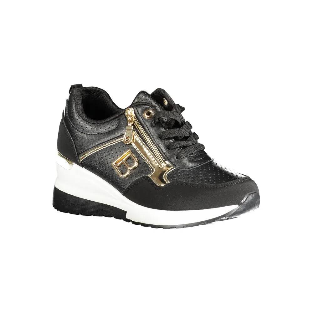 Black Polyester Sneaker sold by Louxly product image thumbnail 3