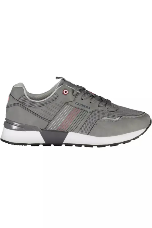 Gray Polyethylene Men Sneaker sold by Louxly