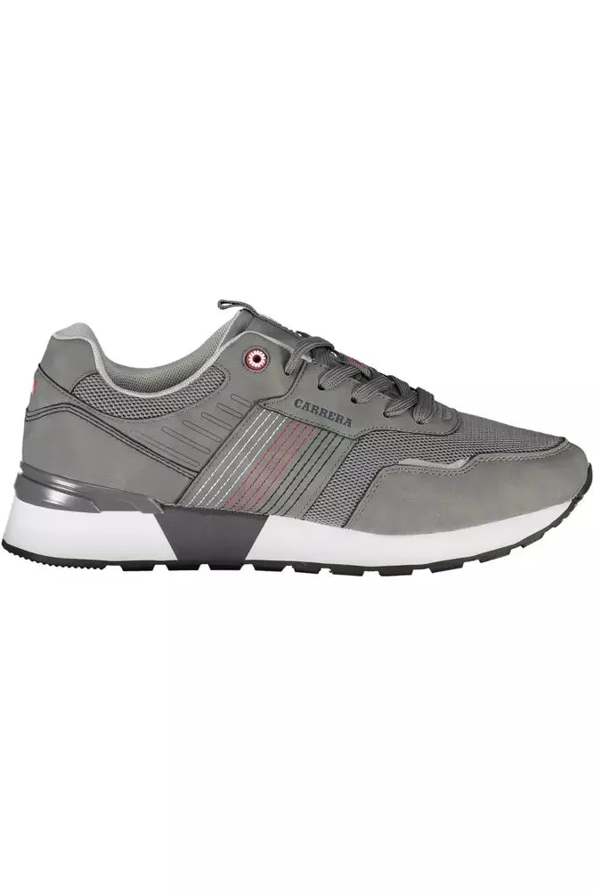 Gray Polyethylene Men Sneaker sold by Louxly