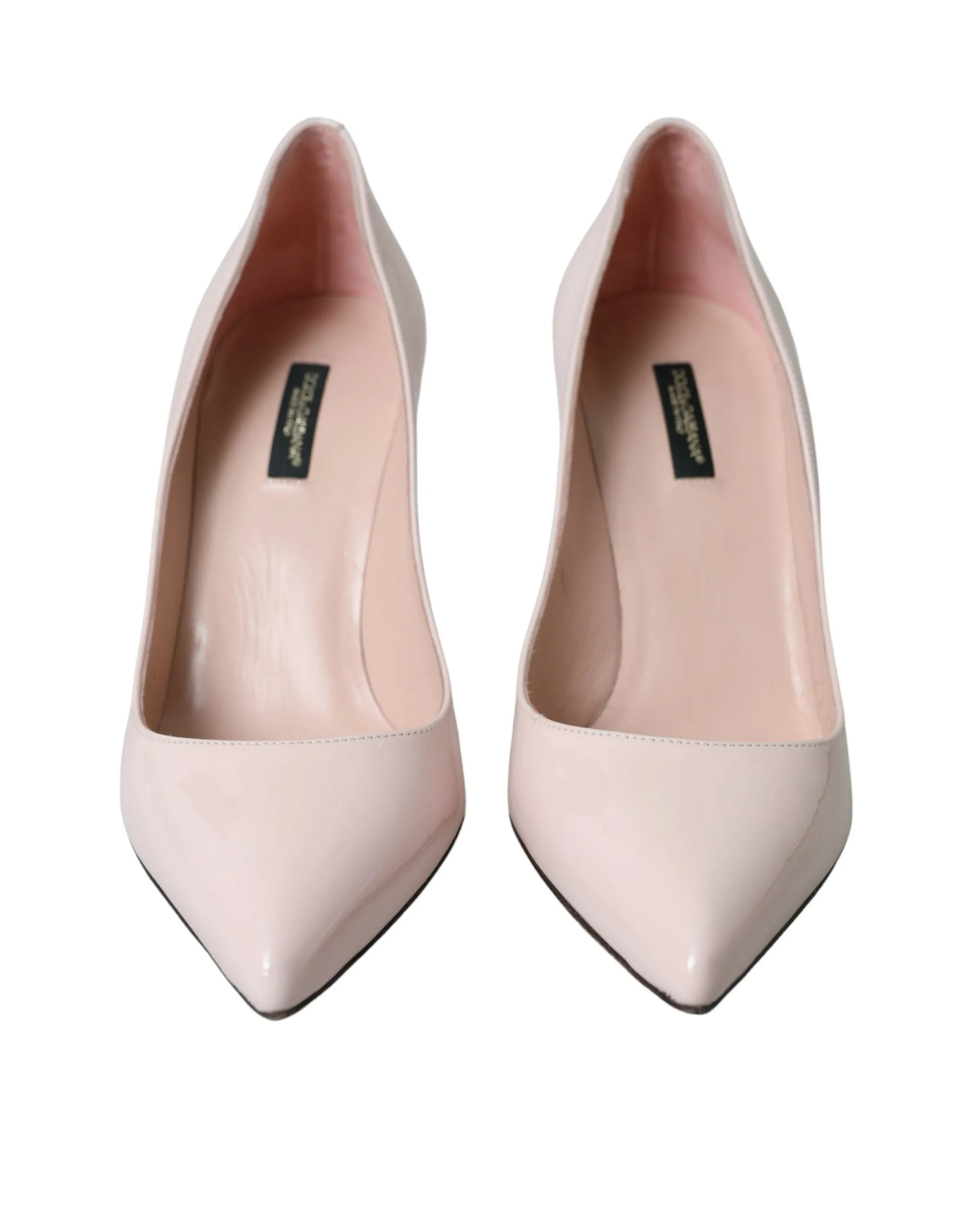 Light Pink Leather Bellucci Heels Pumps Shoes sold by Louxly product image thumbnail 2