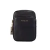Flight Black Pebbled Leather North South Chain Crossbody Bag sold by Louxly