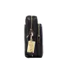 Flight Black Pebbled Leather North South Chain Crossbody Bag sold by Louxly