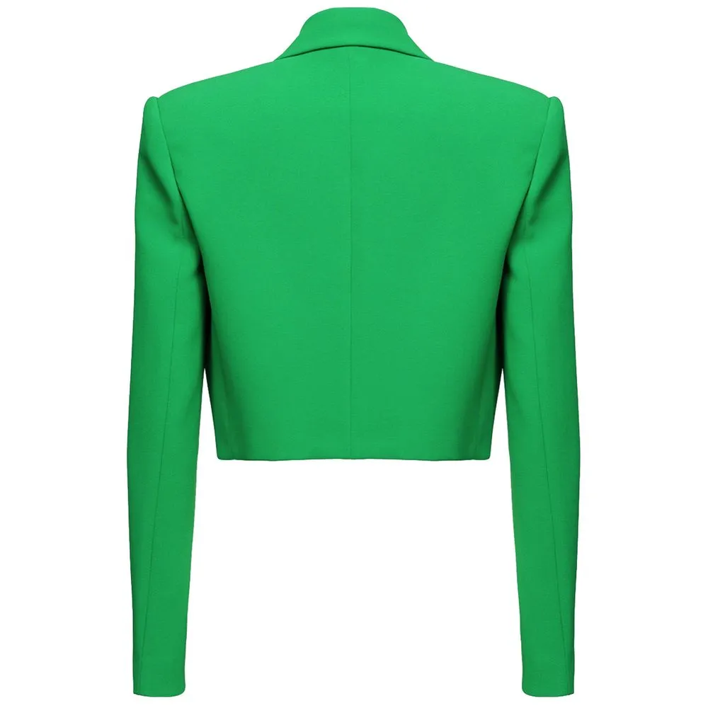 Green Polyester Suits & Blazer sold by Louxly product image thumbnail 2