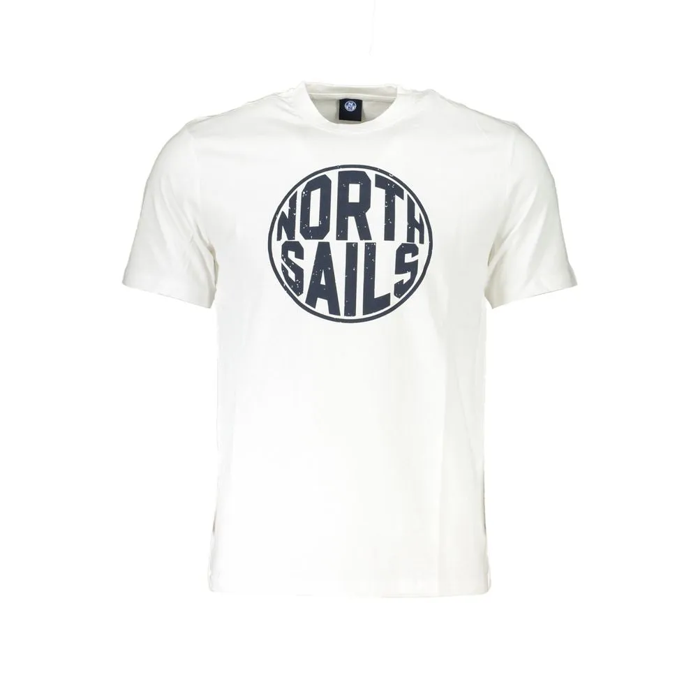 White Cotton T-Shirt sold by Louxly