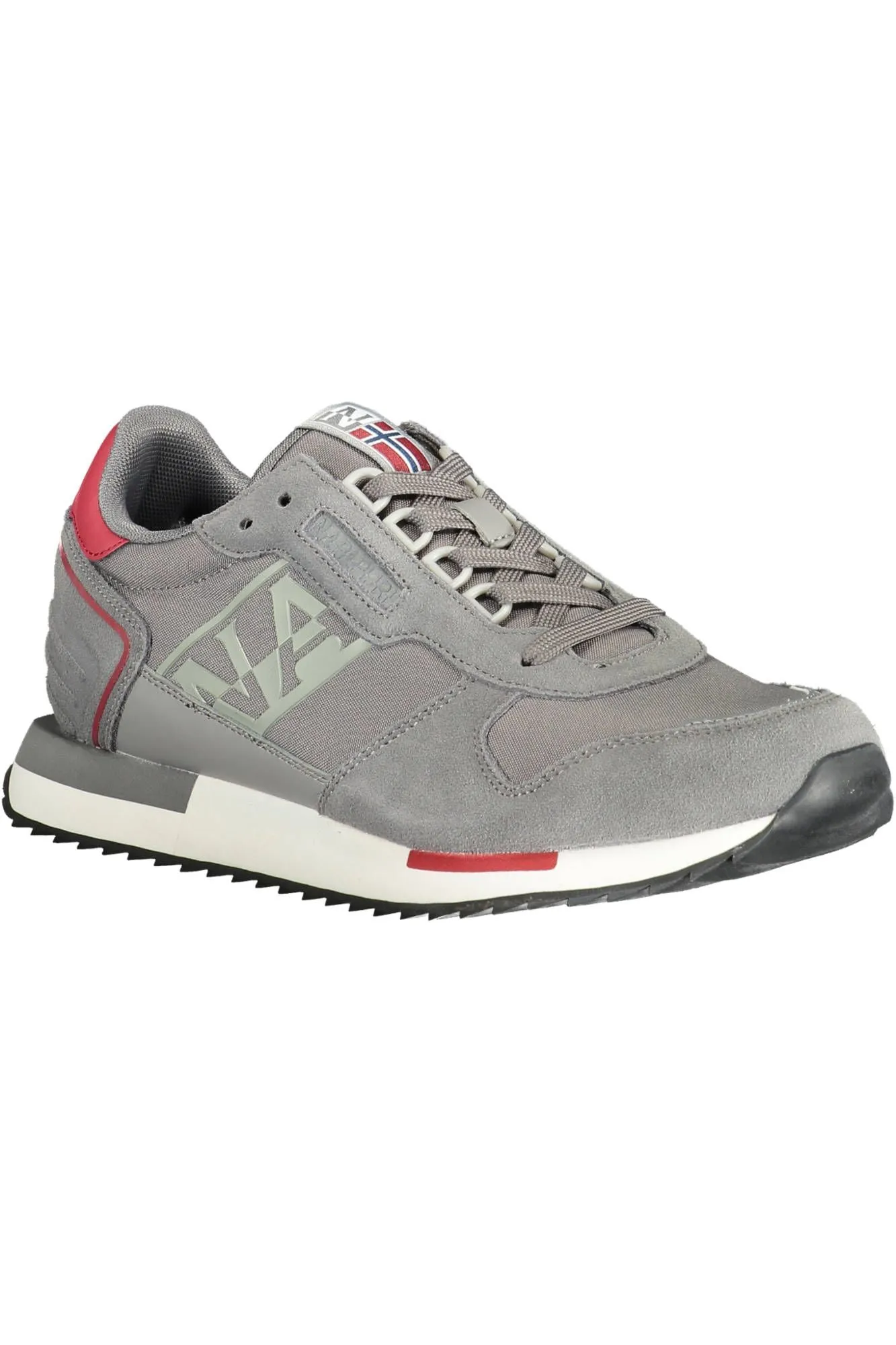 Gray Leather Men Sneaker sold by Louxly product image thumbnail 2