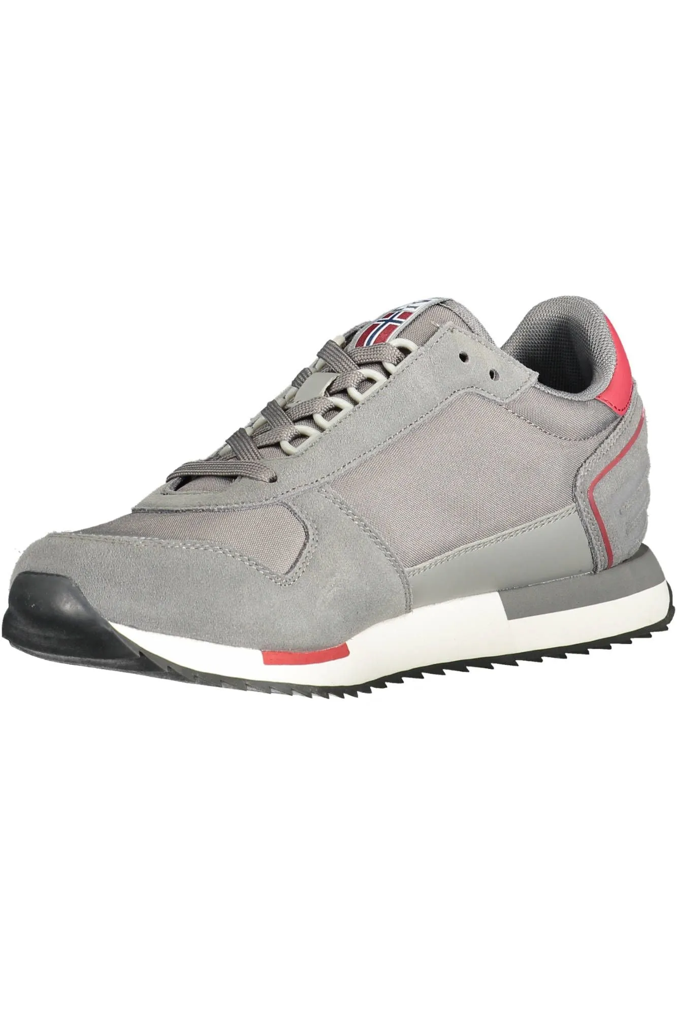 Gray Leather Men Sneaker sold by Louxly product image thumbnail 3