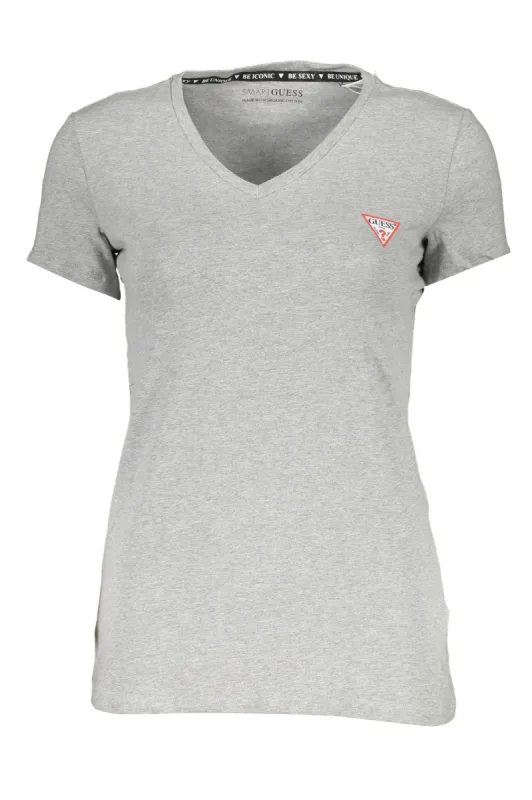 Gray Cotton Women T-Shirt sold by Louxly