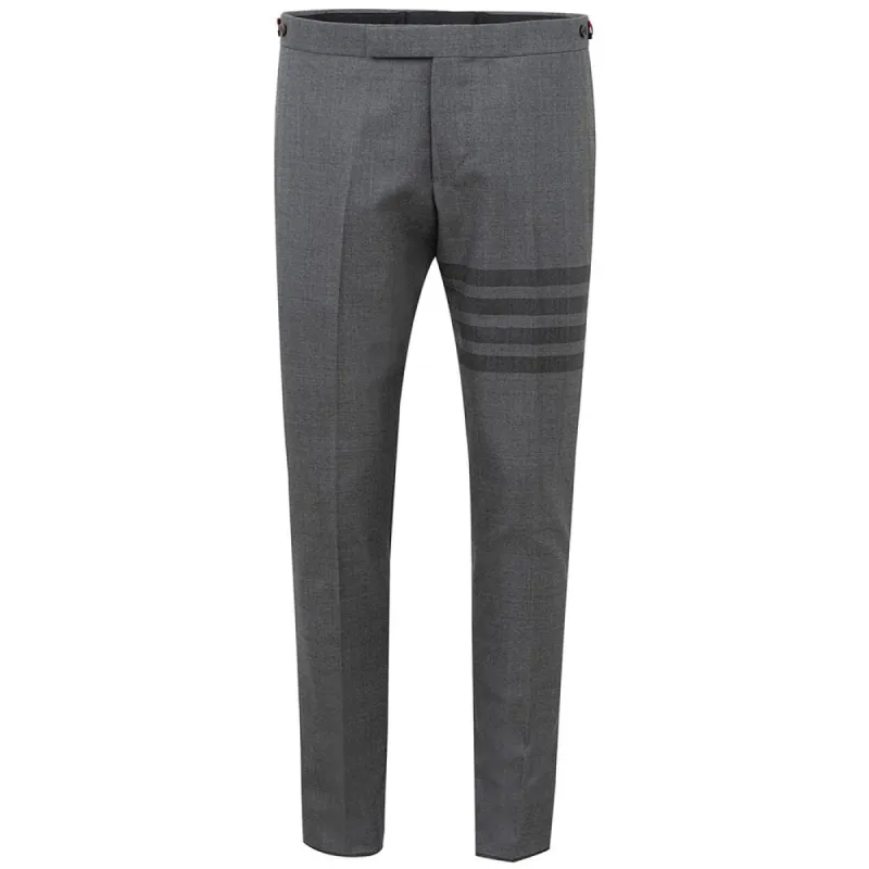 Elevated Gray Wool Trousers for Men sold by Louxly