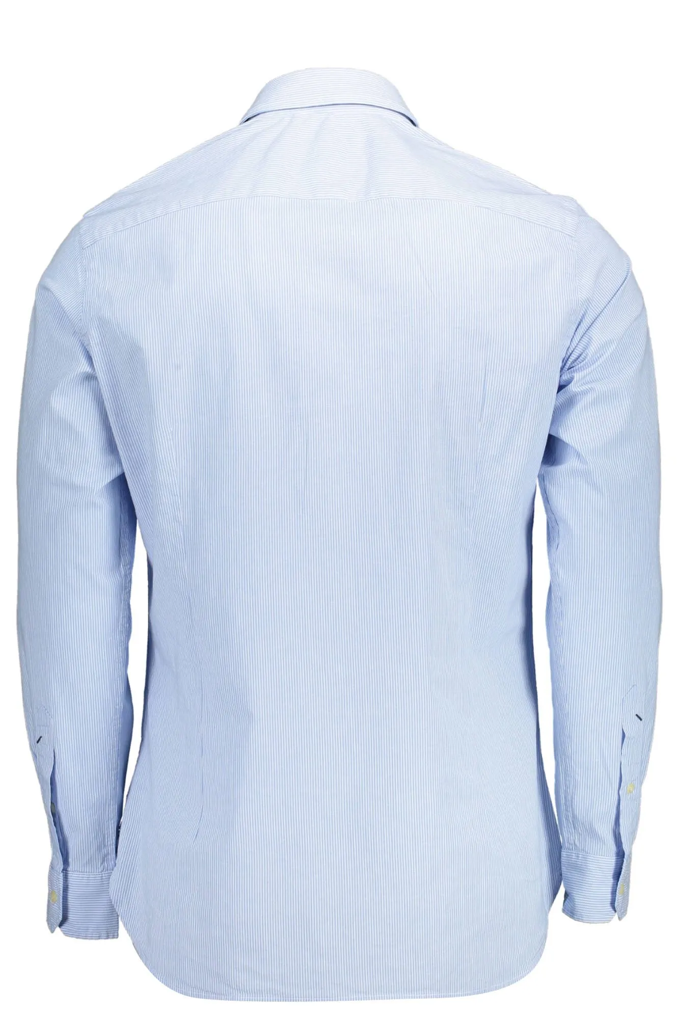 Light Blue Cotton Men Shirt sold by Louxly product image thumbnail 2