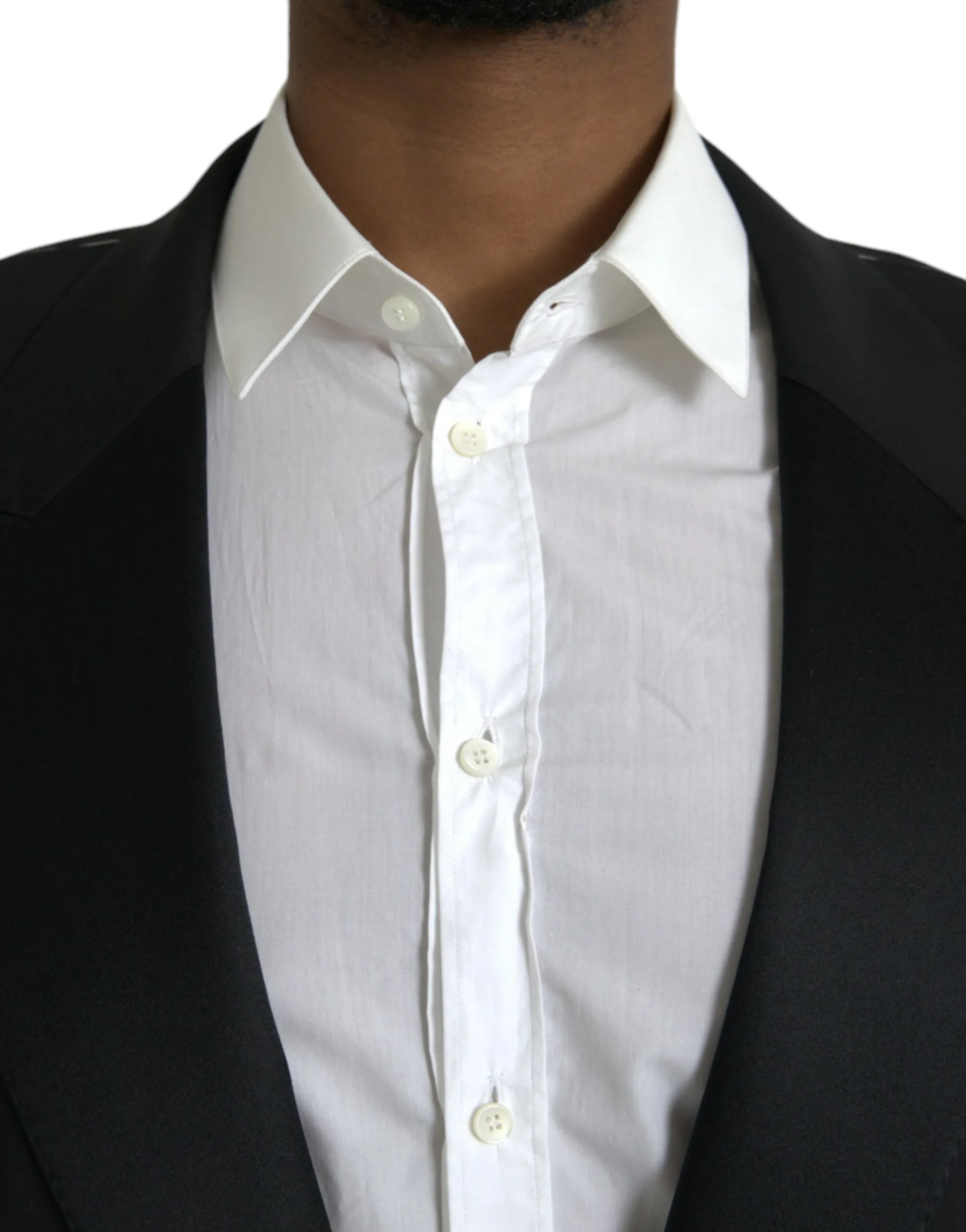 Black SICILIA Single Breasted Coat Blazer sold by Louxly product image thumbnail 4