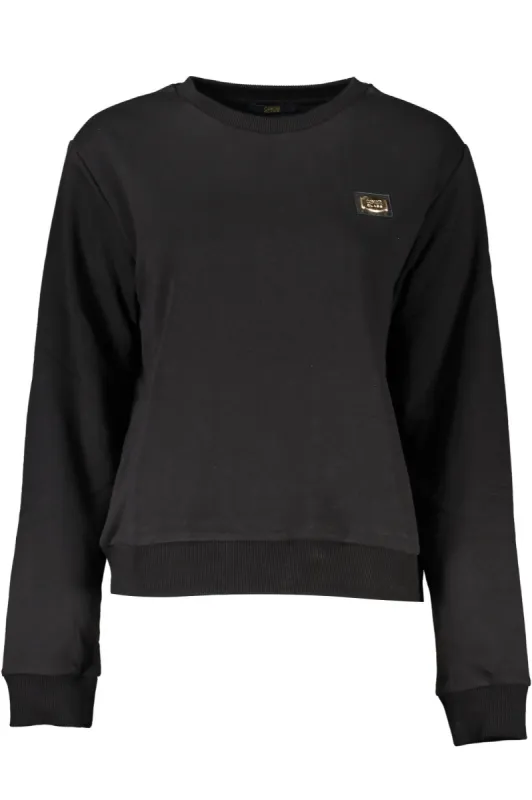 Black Cotton Women Sweater sold by Louxly