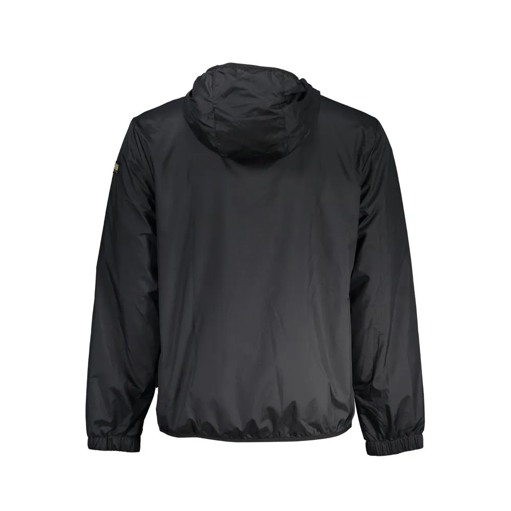 Black Cotton Men Jacket sold by Louxly product image thumbnail 2