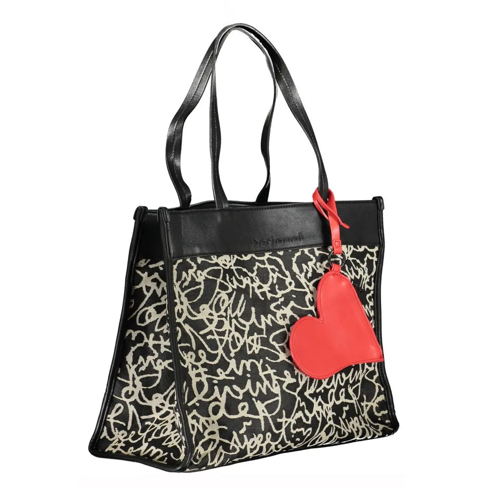 Black Polyester Handbag sold by Louxly product image thumbnail 2